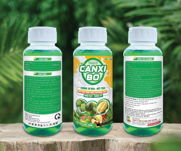 🎯 CANXI BO – Chống Xơ Đen, Nứt Trái – Nuôi Hạt